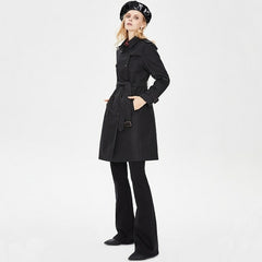 Windbreaker Woman Medium Long Trench