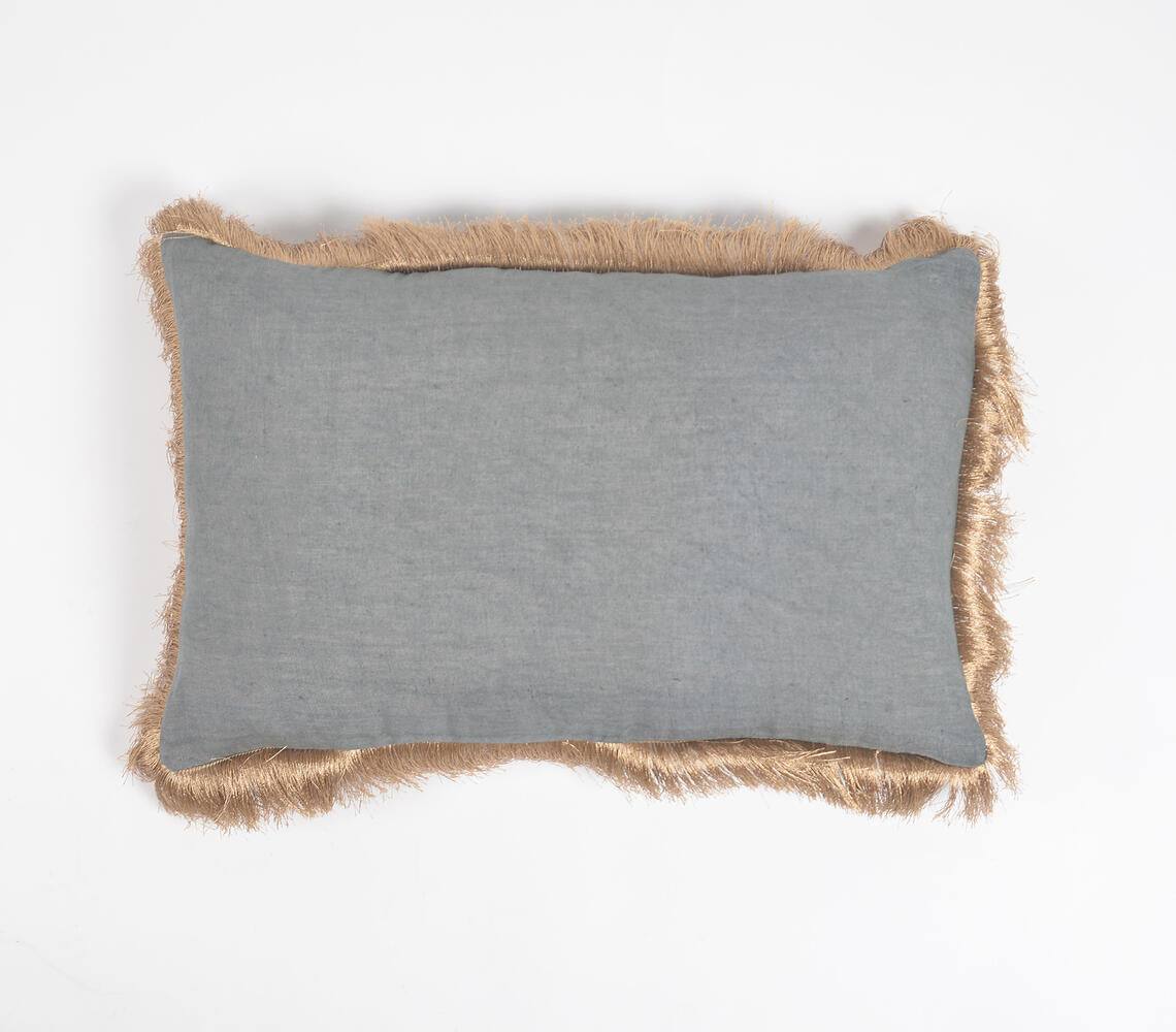 Solid Blue Minimal Pillow Cover