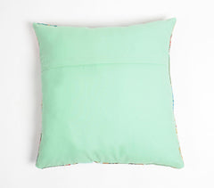 Upcycled Cotton Patchwork Cushion Cover