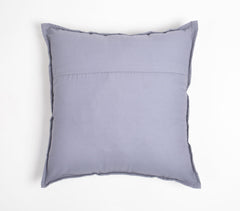 Upcycled Cotton Embroidered Patchwork Cushion Cover