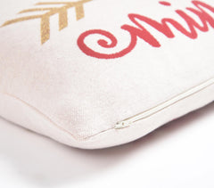 Hand Knitted 'Be Mine' Cushion Cover