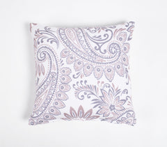 Digital Printed Cotton Paisley Cushion Cover