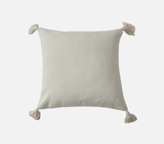 Tufted Cotton Round Pattern Cushion Cover