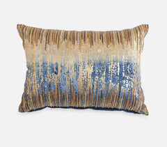 Embroidered Ombre Cushion Cover.