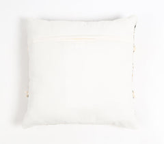 Block Printed Cotton Floral Maximal Cushion Cover
