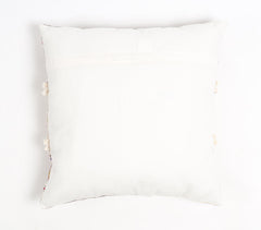Block Printed Cotton Striped-Motifs Cushion Cover