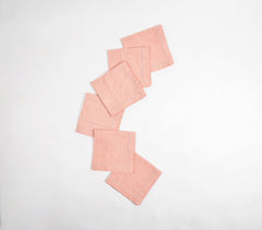 Solid Yarn-Dyed Chambray Weave Table Napkins With Hem Stitch (set of 6)_1