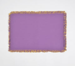 Reversible Placemats with Fringes 13x19" (Set of 6)