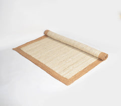 Muted Handwoven Jute Rug