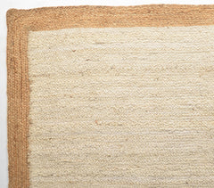 Muted Handwoven Jute Rug