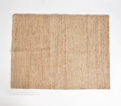 Handwoven Natural Jute & Wool Rug