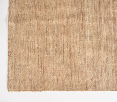 Handwoven Natural Jute & Wool Rug