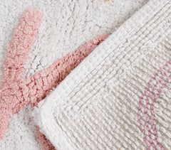 Get Naked Typography Tufted Cotton Bathmat