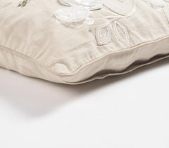 Embroidered 'Birds on a branch' Cushion Cover