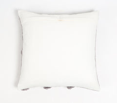 Hand Tufted Smokey Pom-Pom Cotton Cushion Cover