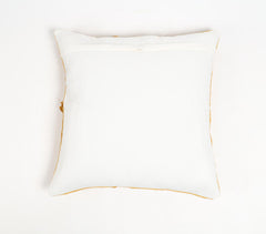 Hand Tufted Honey Pom-Pom Cotton Cushion Cover