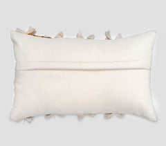 Handmade Shaggy Lace Cotton Cushion Cover