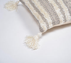Handwoven Textured Cotton Cushion Cover Eco