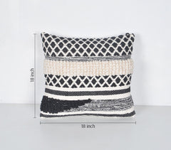 Handwoven & Tufted Cushion Cover