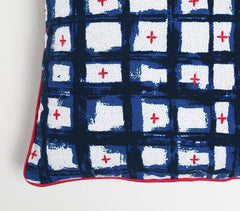 Ikat & Kantha Cushion Cover eco