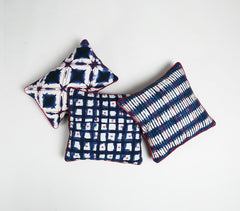 Ikat & Kantha Cushion Cover eco
