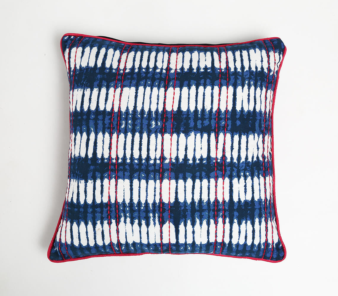 Ikat & Kantha Cushion Cover 1