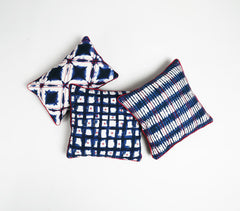 Ikat & Kantha Cushion Cover 1