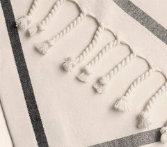 Handmade Classic Stripes Pure Cotton Placemats (Set of 6)
