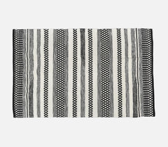 Woven & Tufted Monochrome Textured Rug