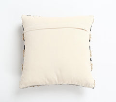 Tufted & Striped Cotton cushion cover  Q1