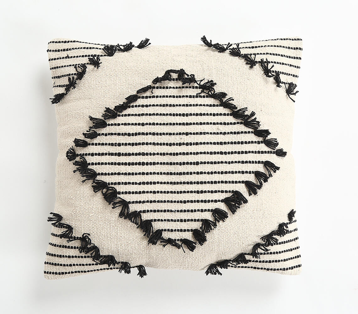 Textured Monochrome Cushion Cover