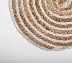Eco Friendly Braided Jute Placemats (set of 2)_1