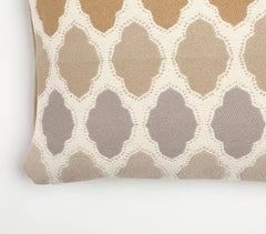 Patterned Multicolor Cotton Cushion Cover