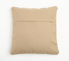 Patterned Multicolor Cotton Cushion Cover