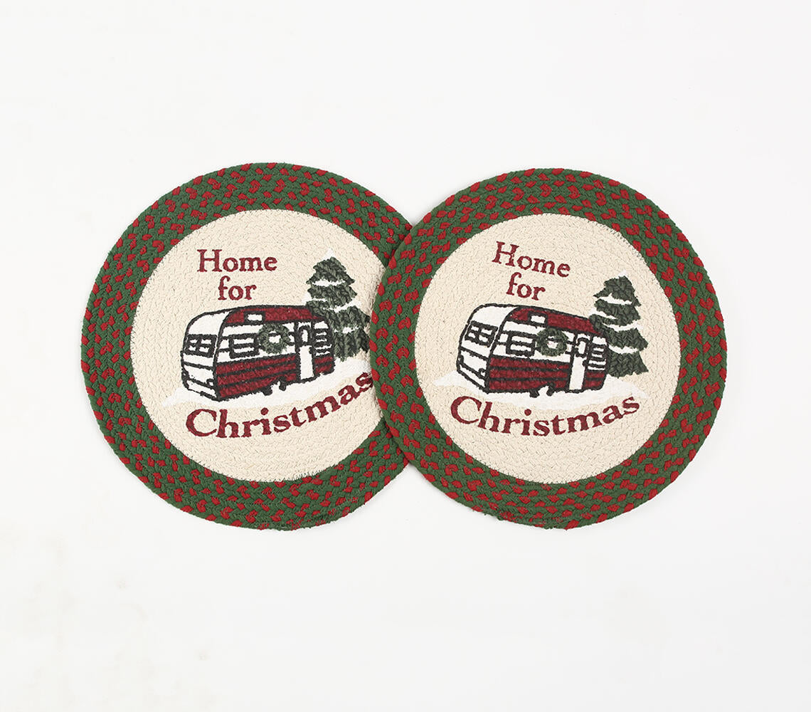 Christmas Cotton Placemats (Set of 2)