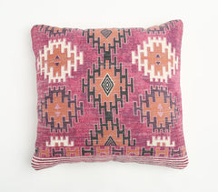 Diamond Patterned Cotton Cushion Cover Q1