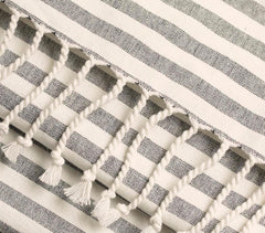 Handmade Cotton Classic Stripes Table Runner