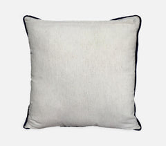 Beaded Flower Design Cushion Cover