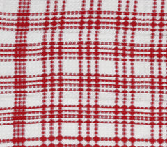Textured Checks Kitchen Towels (set of 4)