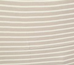 Neutral Beige Knitted Throw