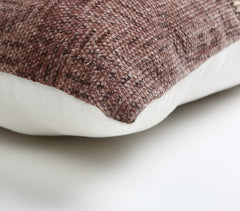 Block Printed & tufted Lumbar Cushion cover