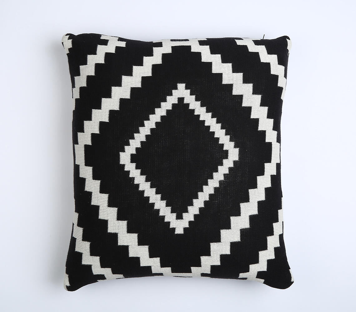 Monochrome Geometric Cushion cover