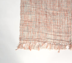 Knitted Pastel Acrylic Throw