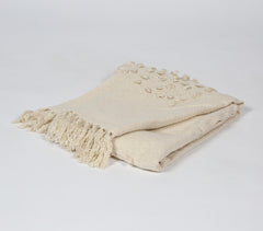Patch Tufted Handwoven Throw