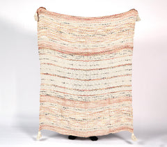Tufted and Handwoven Cozy Throw