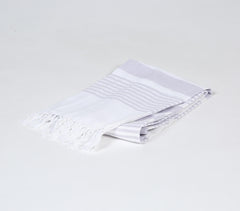 Handwoven Striped Cotton Bath Towel