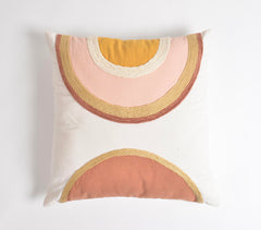 Embroidered Patchwork Cushion cover Q