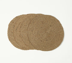 Hand Braided Jute Placemats (set of 4) Q1