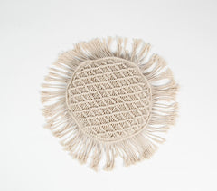 Macrame Round Cushion cover
