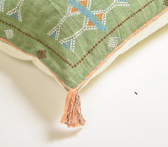 Pistachio Lumbar pillow cover